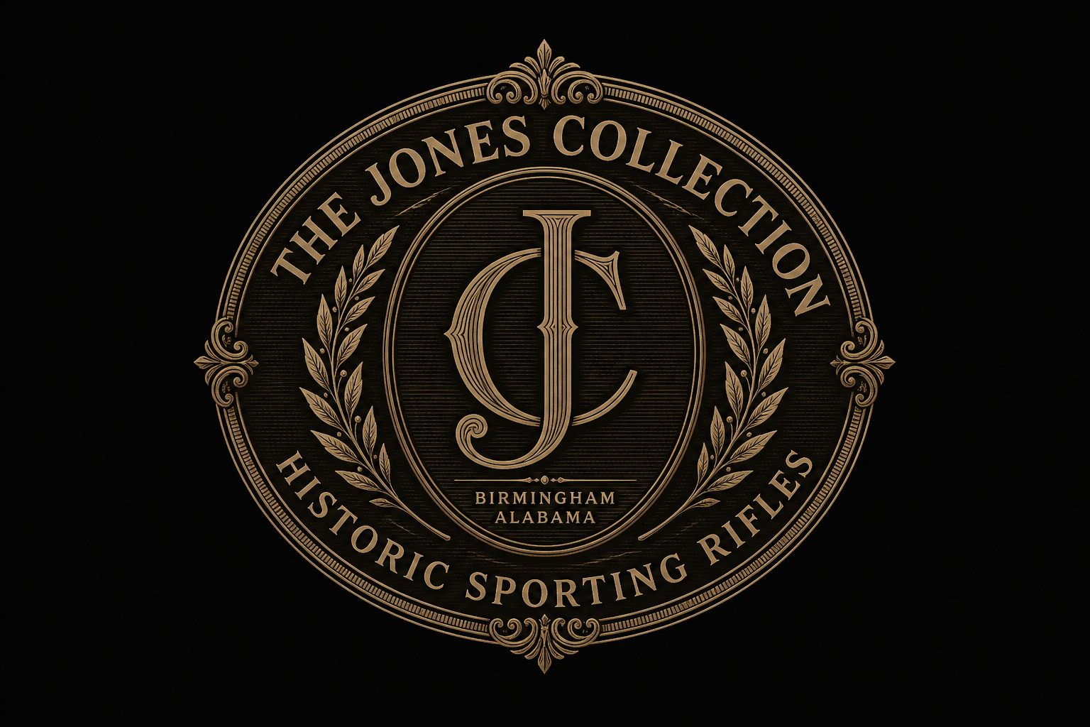 The Jones Collection engraved JC emblem